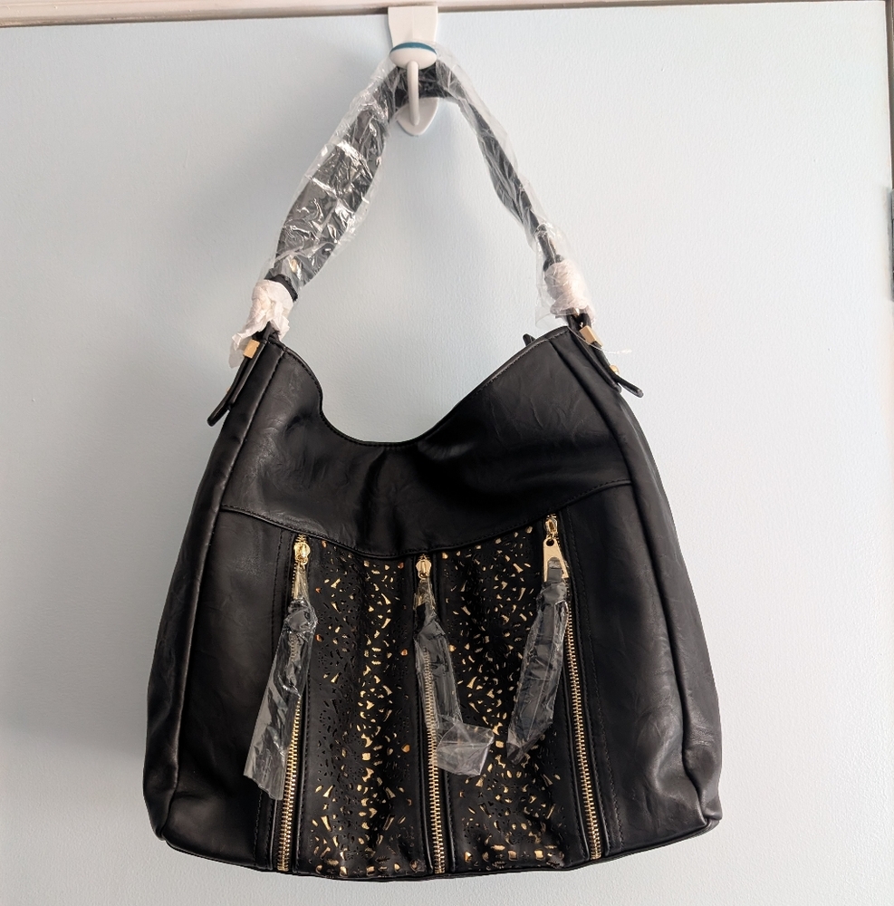 Elegant New Black  Handbag